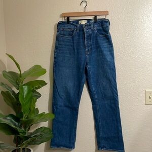 Madewell Women's Boot Cut Jeans - Blue